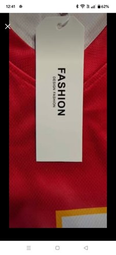 PATRICK MAHOMES RED KANSAS CITY CHIEFS JERSEY #15 Size 3XL - Picture 3 of 4