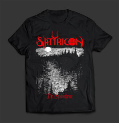 SATYRICON   The Shadowthrone T-SHIRT (w/backprint)