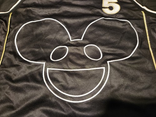 Deadmau5 Jersey Black Size S Small 2020 Stitched Limited Edition EpicWin - Picture 5 of 16
