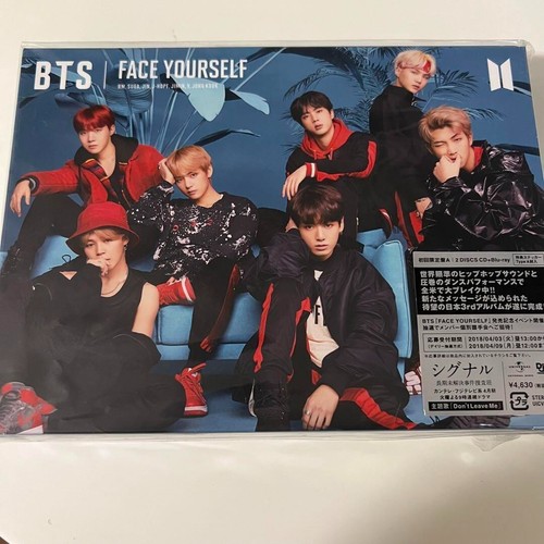 BTS FACE YOURSELF Limited Edition A B C set CD+Blu-ray+DVD+Booklet+Sticker Japan - Picture 4 of 7