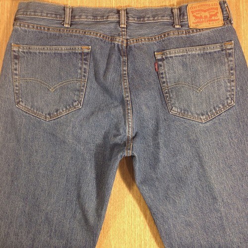 Jeans Levi's 505 VESTIBILITÀ REGOLARE/DRITTA 40x30 Medium Stonewashed *COME NUOVO LN* J121517 - Foto 2 di 2