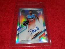 2021-22 TOPPS CHROME OVERTIME CA-JM1 JAYLEN MARTIN RC AUTO BASE CARD  KNICKS #13