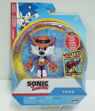 FANG THE HUNTER - Sonic the Hedgehog Jakks Pacific 4" Action Figure NEW BOX WEAR