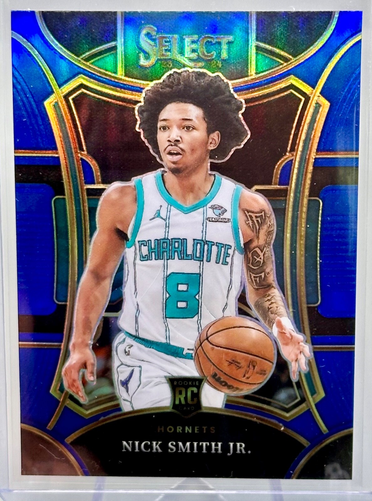 2023-24 NICK SMITH JR. Rookie RC Panini Select Mezzanine Blue Prizm #310 FreeS&H