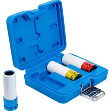 BGS RADSCHRAUBEN SCHONEINSÄTZE für SCHLAGSCHRAUBER STECKNÜSSE 17-19-21mm 3-tlg.