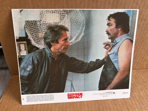 Clint Eastwood SUDDEN IMPACT Go Ahead Make My Day 1983 Original Color Stills (6) - Bild 7 von 7