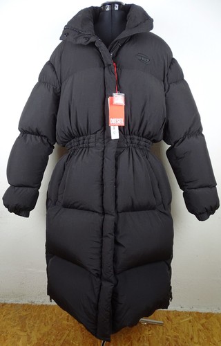 DIESEL W-PEYTON GIACCA Down Coat Daunenmantel Mantel Jacke Black NEU mit ETIKETT - Bild 11 von 20