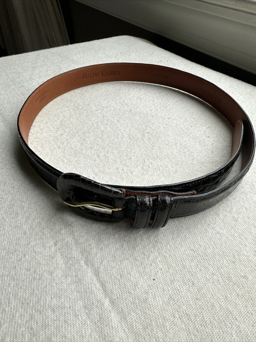 Ralph Lauren Women's Crocodile/Alligator Belts for sale | eBay