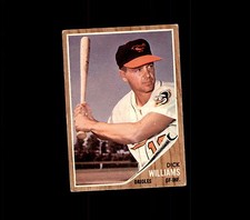 1962 Topps 382 Dick Williams VG #D420235
