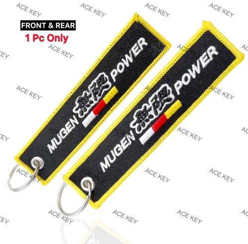 JDM Car Key Chain Mugen Key Tags Racing Style Keyring For Honda Mugen Power - Picture 18 of 18