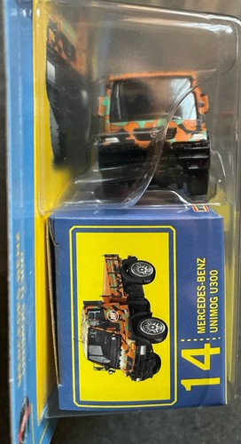 Matchbox Mercedes Benz Unimog U300 Collectors 14/20 2024 1:64 coche modelo embalaje original - Imagen 6 de 16