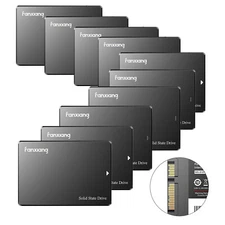 Fanxiang SSD 256G 512GB 1TB 2TB 4TB 2.5" SATA III Internal SSD PC/MAC 10PACK LOT