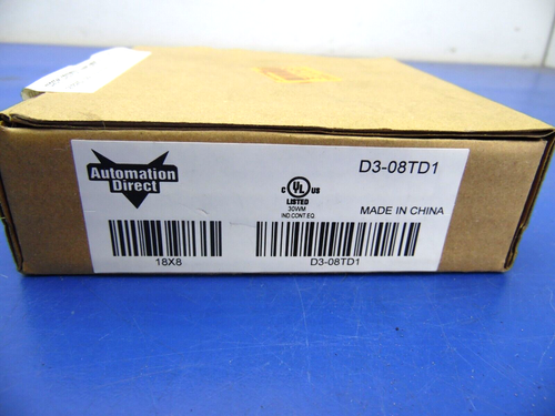 NEW SEALED AUTOMATION DIRECT D3-08TD1 OUTPUT MODULE D308TD1 - Picture 2 of 5