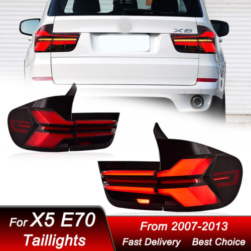 For BMW X5 E70 2007-2013 LED Tail Light Rear Stop Lamp Brake Signal DRL Reverse - Picture 2 of 19