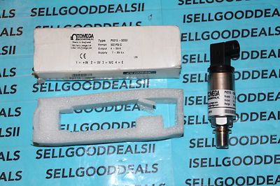 Omega PX215-500GI Pressure Transmitter 500 PSI G 4-20mA Supply 7-35VDC New