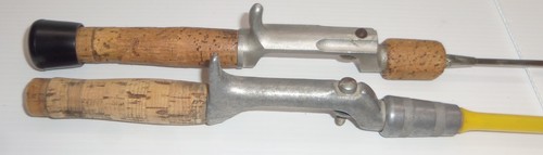2 Collectable Kingfisher 1-Piece Casting Rods - 1 Steel & 1 Fiberglass - Picture 10 of 21