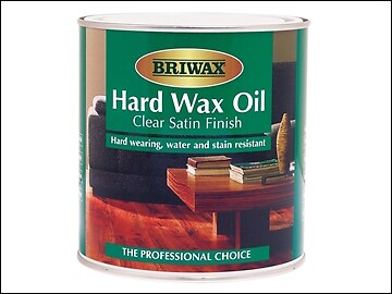 Briwax Hard Wax Oil Clear Satin 1 Litre BRWHOIL1L Briwax Hard Wax Oil Clear Satin 1 Litre BRWHOIL1L