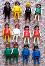 Vintage Playmobil People Figures Lot Of 12