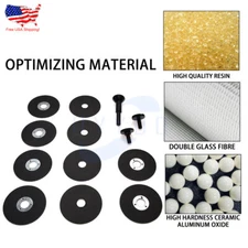 2 Inch Die Grinder Cut-Off Wheel and 3/8In Arbor Hole 1/4In Stem Mounting Mandre