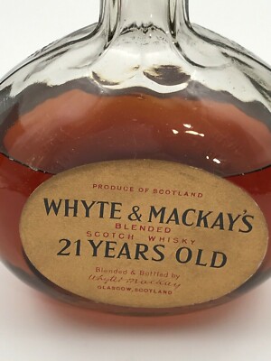 WHYTE & MACKAY´S 21 YEARS OLD BLENDED SCOTCH WHISKY 75cl. 43