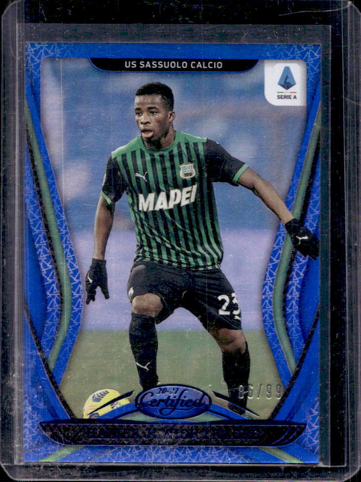 2020-21 Chronicles Certifeid Hamed Junior Traore Blue #86/99
