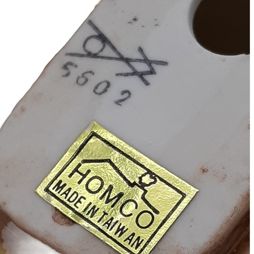 Vintage Homco Weihnachtskrippe 5tlg Set Jesuskind Maria Josef Engel Lamm Kinder - Bild 7 von 11