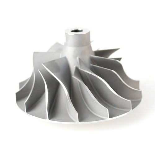 08-10 Ford Powerstroke 6.4L V2S High Pressure Side Turbo Cast Compressor Wheel - Picture 3 of 3