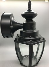 Portfolio Outdoor Polished Brass Motion Activated Wall Light Lantern 11 75in For Sale Online Ebay