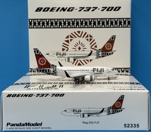 FIJI AIRWAYS B737-7X2 escala 1:400 Reg: DQ-FJF PandaModels 52335 - Imagen 18 de 23