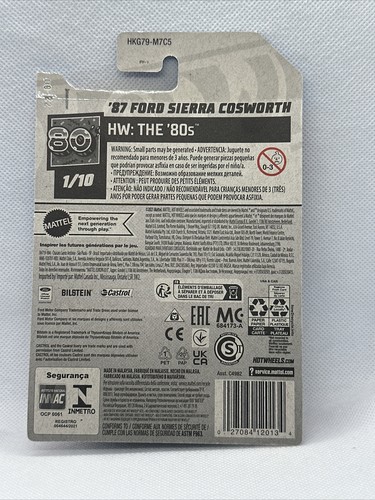 Hot Wheels ‘87 Ford Sierra Cosworth HW The 80s 1/10 Set Of 2 - Picture 15 of 18