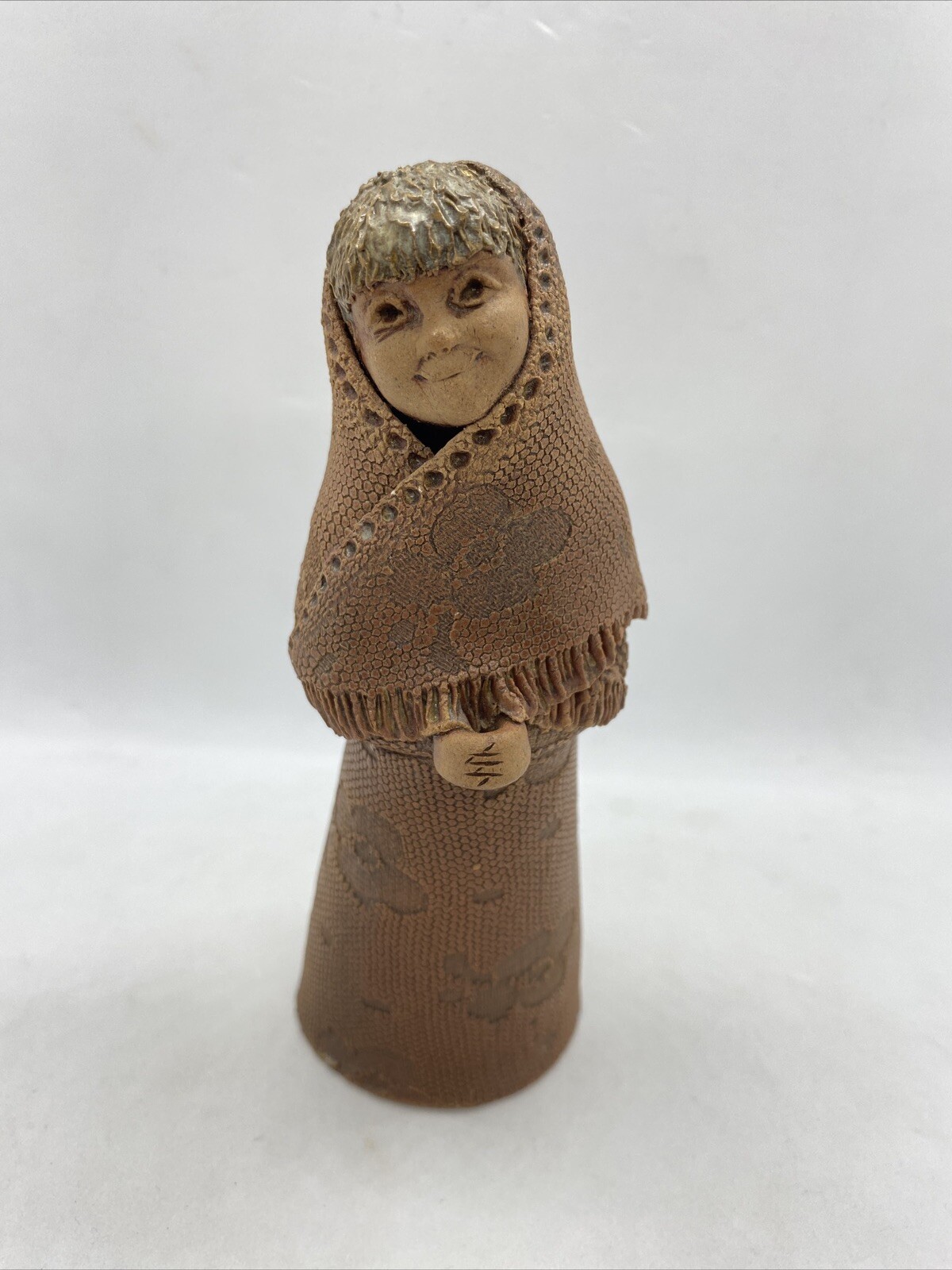 Studio Art Pottery Girl Sculpture Windridge House Canada Gentle Folk