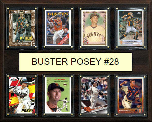 Buster Posey #28 Plaque 8 Karten Topps Bowman 2023 2024 2022 San Francisco Giants - Bild 1 von 1