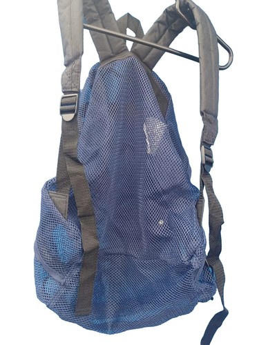 Trailmaker Backpack Men's Women's Kid's Mesh See Through Book Bag Travel Hiking - Picture 3 of 11