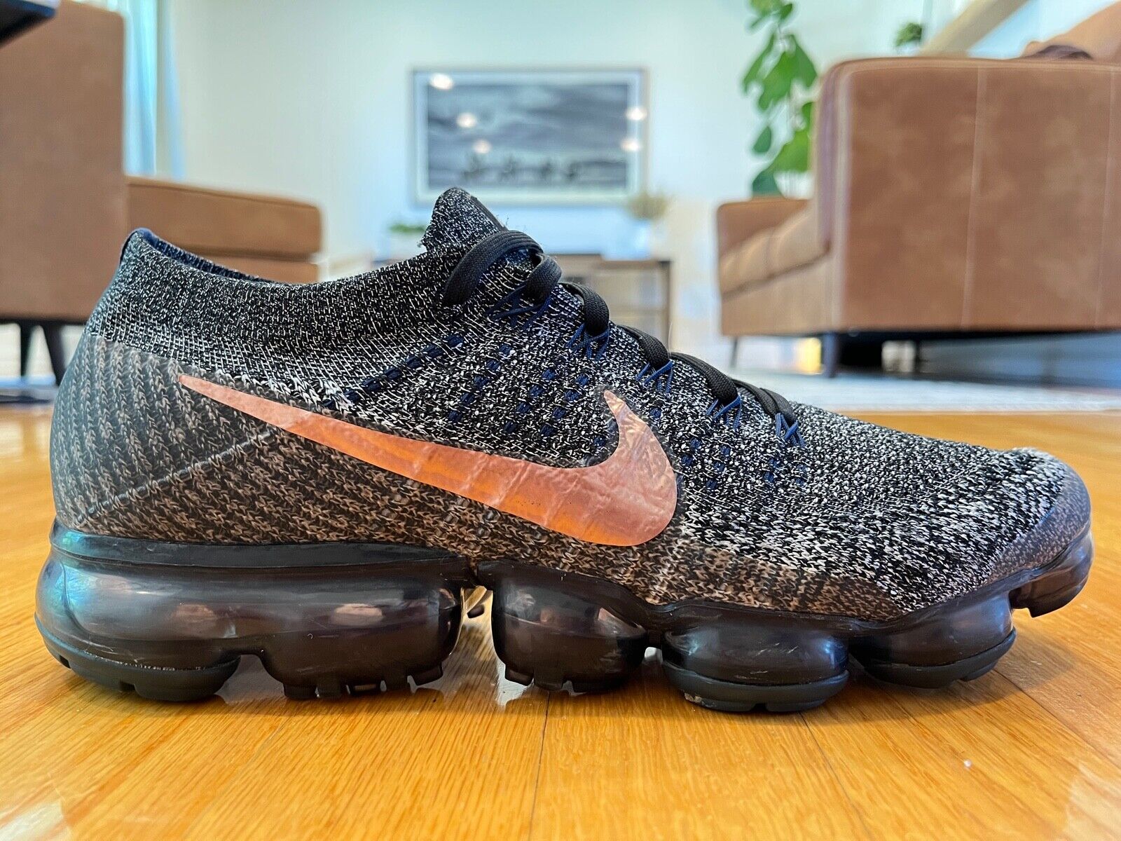 vapormax grey gold