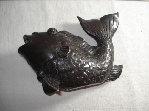 Bronze Fish Sculpture - Picture 10 of 14