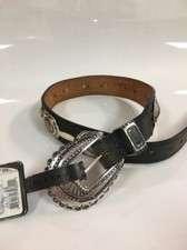 Nocona Genuine Leather Size 28 Belt Black