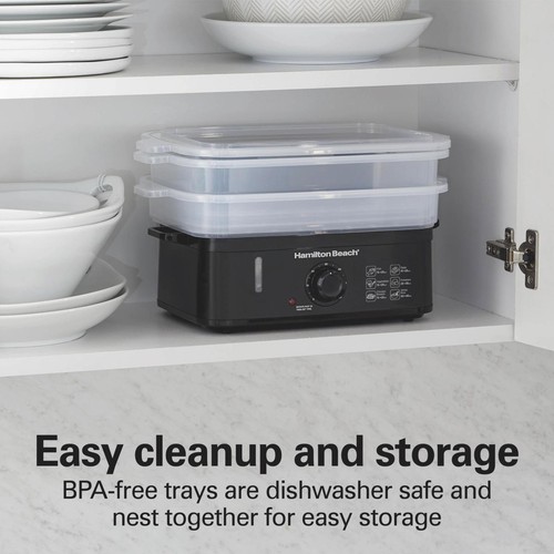 3-Tier Electric Food Steamer - Picture 4 of 7