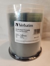 BRAND NEW - Verbatim CD-R Printable 100pk - 700MB 52x - 95252