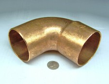 ELKHART EPC NOS 2".COPPER SWEAT STREET 90 DEGEE ELBOW  4" OAL X 4" OAL
