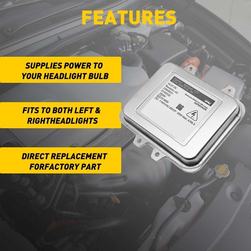 Car NEW 5dv 009 720-00 Xenon Xenius Hid Headlight Control Unit 4pin Ballast 2PCS - Picture 6 of 23