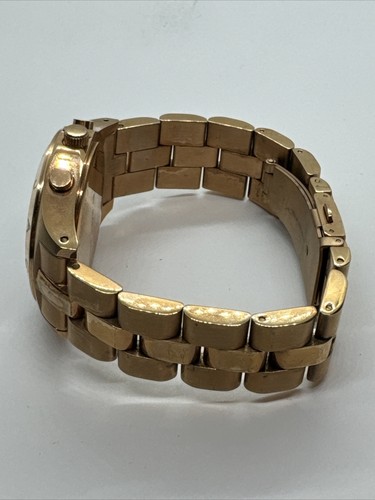 Marc Jacobs Blade MBM3102 Women's Stainless Steel Analog Gold Dial Watch JNA738 - Picture 7 of 11