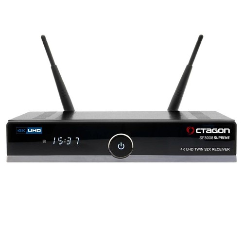 Octagon SF8008 Supreme Twin 4K 2xDVB-S2X UHD Linux E2 M.2 WiFi Sat Receiver - Bild 50 von 56