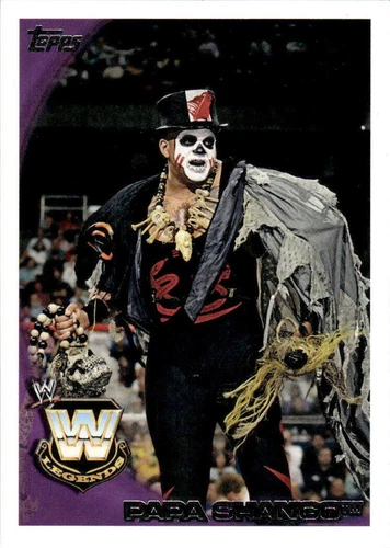 2010 Topps WWE #87 Papa Shango
