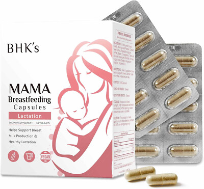 BHK's Breastfeeding Supplement for Milk Supply Increase, Provid More Nutritious