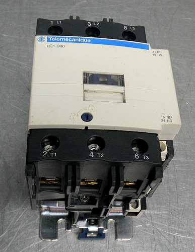 TELEMECANIQUE LC1 D80 CONTACTOR 125A 690V 3PH
