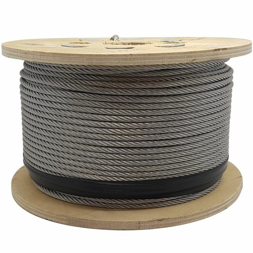AUSVERKAUF - 71 Meter 2,5mm 7x19 verzinktes Stahldrahtseil | CL1 - Bild 3 von 3