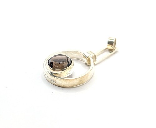 Vintage Designer Anhänger Finnland 813H 925 Silber + Schmuckstein Art.-Nr:1923 - Bild 2 von 5