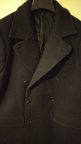 M Italian Abercrombie Uk Size Wool breasted Double Greatcoat amp; Fitch xnqBwfR1