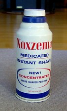 lattina CREMA DA BARBA vintage anni 60 NOXZEMA medicata istantanea Noxell antica