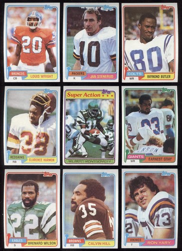 1981 TOPPS NFL FOOTBALL CARD + ROOKIE RC SEE LIST 227-528 - Picture 266 of 448